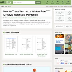 How to Transition Into a Gluten Free Lifestyle Relatively Painlessly