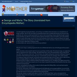 George and Maria: The Story (translated from Encyclopedia Mother) « EarthBound Zero / MOTHER 1 « Forum « Starmen.Net
