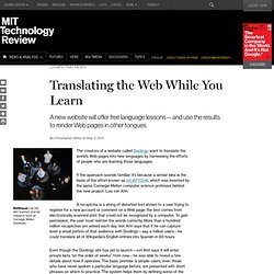Translating the Web While You Learn