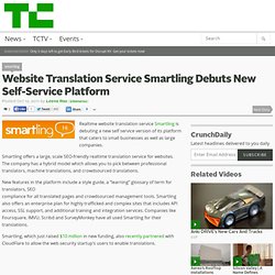 Website Translation Service Smartling Debuts New Self-Service Platform