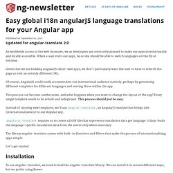 Easy global i18n angularJS language translations for your Angular app