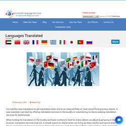5 Tips For New Translators Offering Translation Services Near Me