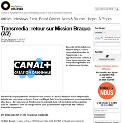 Transmedia : retour sur Mission Braquo (2/2)