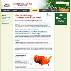 Energy Transmission - Western Resource Advocates