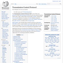 Transmission Control Protocol