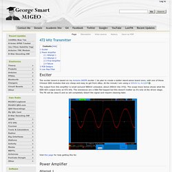 472 kHz Transmitter - George Smart's Wiki