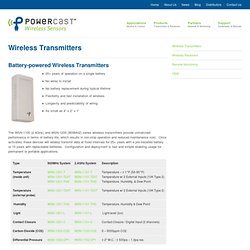 Wireless Transmitters