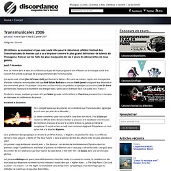Transmusicales 2006