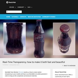 Real-Time Transparency: how to make it both fast and beautiful - Sketchfab Blog