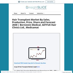 Hair Transplant Market By Sales, Production, Price, Share and Forecast 2030