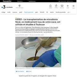 VIDEO - La transplantation de microbiote fécal, ce médicament issu de votre caca, est utilisée et étudiée à Toulouse