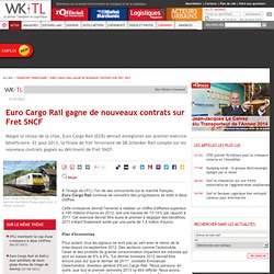 Euro Cargo Rail gagne de nouveaux contrats sur Fret SNCF