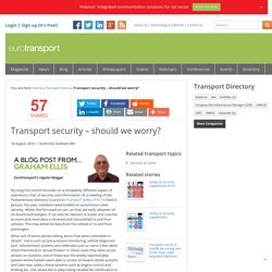 Transport security – should we worry?