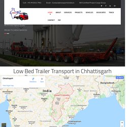 ABCC India Provide Low Bed Trailer Transportation in Chhattisgarh