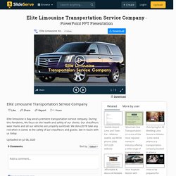 Elite Limousine Transportation Service Company
