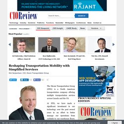 Reshaping Transportation Mobility with Simplified Services
