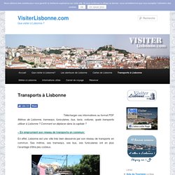 Transports à Lisbonne