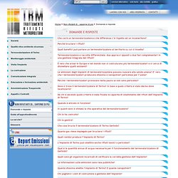 TRM - Trattamento Rifiuti Metropolitani - Sito Ufficiale - Domande e risposte