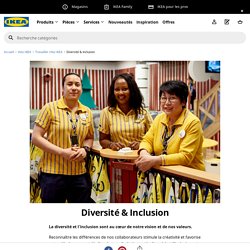 Voici IKEA Travailler chez nous Diversité & Inclusion