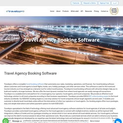Travel Agency Booking Software