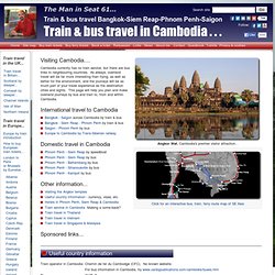 Bangkok to Angkor Wat & Phnom Penh, HCMC to Phnom Penh
