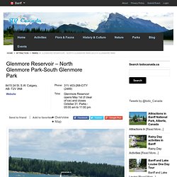 Glenmore Reservoir - North Glenmore Park-South Glenmore Park 