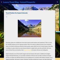 Travel Guides For Aspen Colorado
