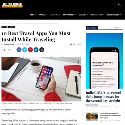 10 Best Travel Apps You Must Install While Traveling