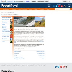 Fodor's Focus on Travel Photography