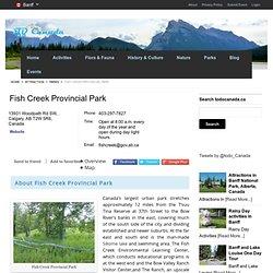 Fish Creek Provincial Park 