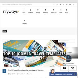 Top 10 Travel Templates for your Joomla website