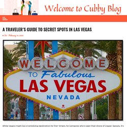 A Traveler’s Guide to Secret Spots in Las Vegas