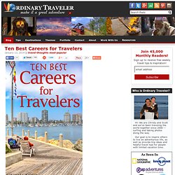 Ten Best Careers for Travelers