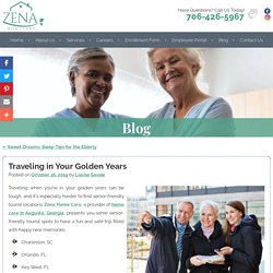 Traveling in Your Golden Years