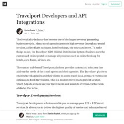Travelport Developers and API Integrations – Denise Roybal