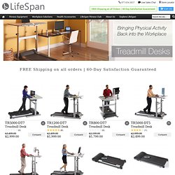 Exercise at Work - Voted best new treadmill for 2012 by Treadmill Doctor reviews