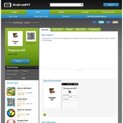 Treasure-HIT - Android Apps and Tests