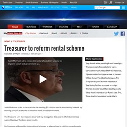 Treasurer to reform rental scheme