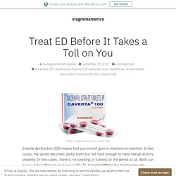 Treat ED Before It Takes a Toll on You