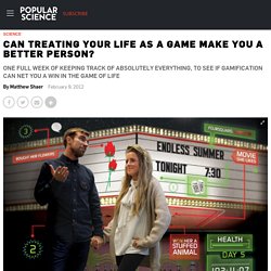 Can Treating Your Life As a Game Make You a Better Person?
