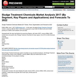 Sludge Treatment Chemicals Market Analysis 2017 (By Segment, Key Players and Applications) and Forecasts To 2022