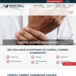 Carpal Tunnel Syndrome: Symptoms & Treatment