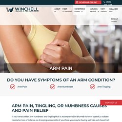 Arm Pain Relief, Causes, Symptoms & Treatment