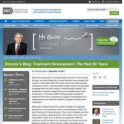 Treatment Development: The Past 50 Years