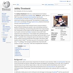 Ashley Treatment