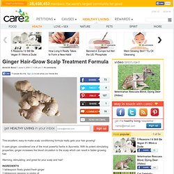 Ginger Hair-Grow Scalp Treatment Formula