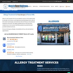 Allergy Treatment - Musculoskeletal Wellness Clinic