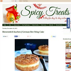 Spicy Treats: Bienenstich Kuchen