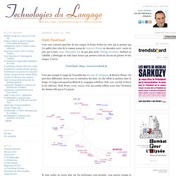 Technologies du Langage: Outil: TreeCloud