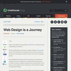Web Design is a Journey